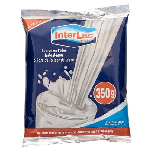 Bebida Polvo Instantánea Interlac 350G