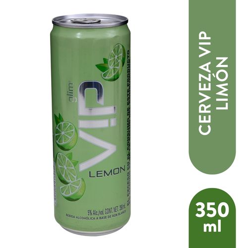 Bebida Preparada Vip Sabor Limón Lata 350ml