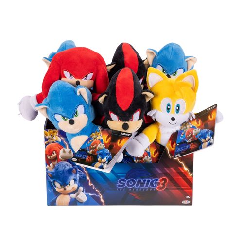 Pelicula Sonic 3 Peluche Basico De 9