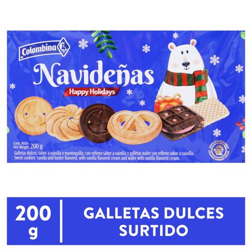 Galleta Surtida Colombina 200Gr