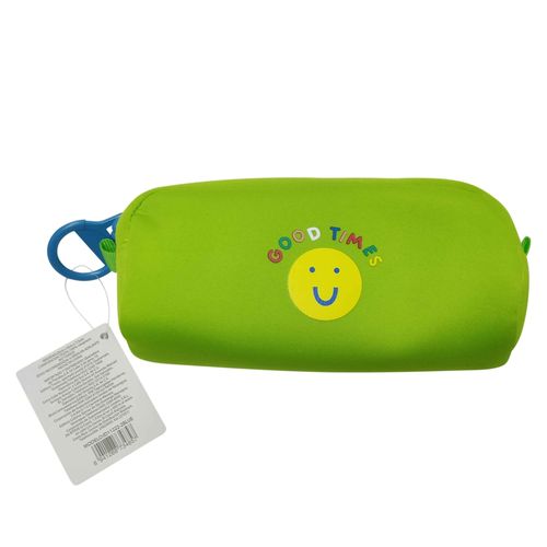 Cartuchera Pen + Gear escolar blanda verde