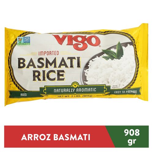 Arroz Vigo Basmati Naturalmente Aromatico - 908gr