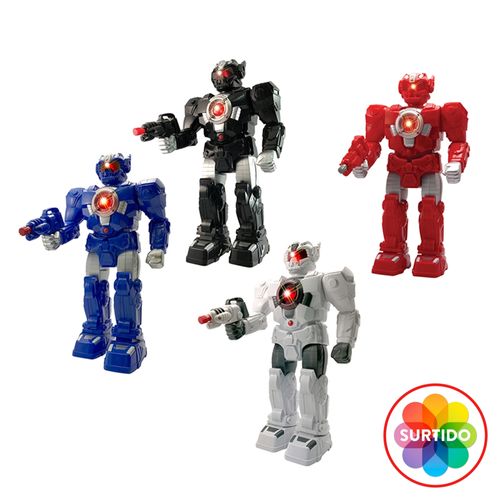 Robot Adventure Force con luz y sonido Surtido -38 cm