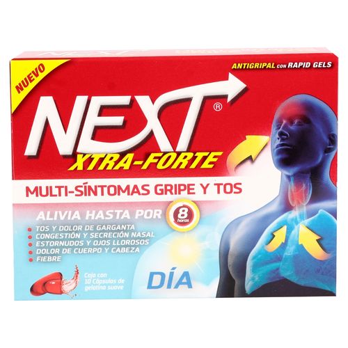 Gel Next Tabs Día Multisintomas Xforte - 10 uds