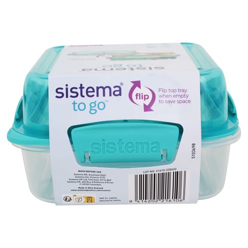 Recipiente Sistema Con Divisones 1.24L