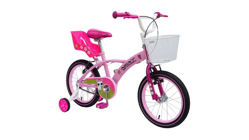Comprar Bicicleta Next de niña con canasta colores surtidos