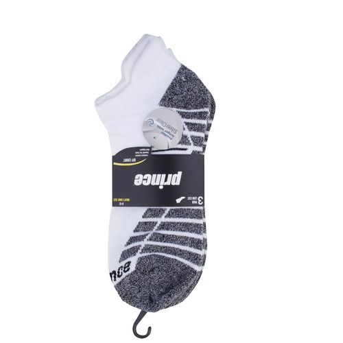 Prince Low Cut Mens5 White 3P