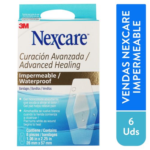 Nexcare Bandita Advance Healing 6Ea