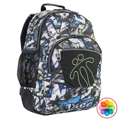 Mochila Totto rayol escolar grande