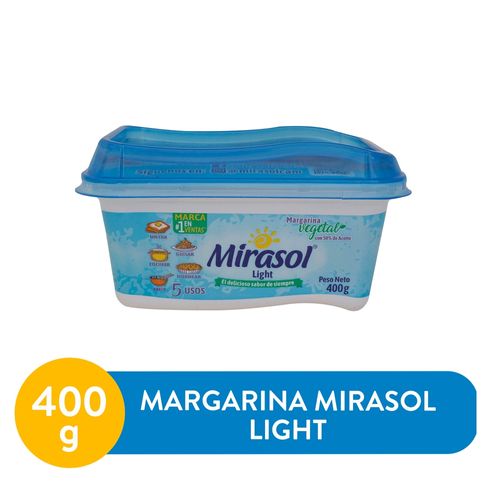 Margarina Mirasol Dieta Tarro 400gr