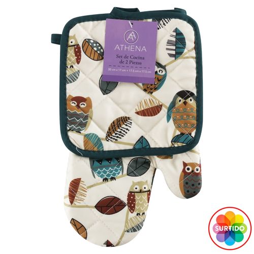 Set Guante Con Aislador Estampado