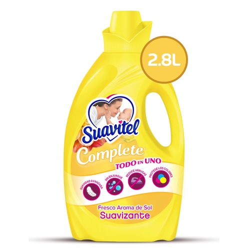 Suavizante de Telas Suavitel Complete Fresco Aroma de sol -2.8 L