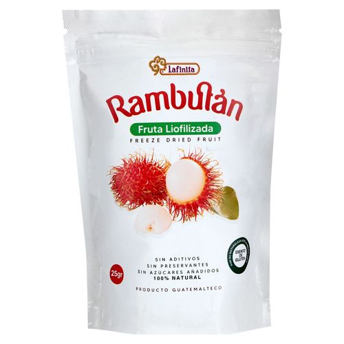 Rambutan Liofilizado Lafinita