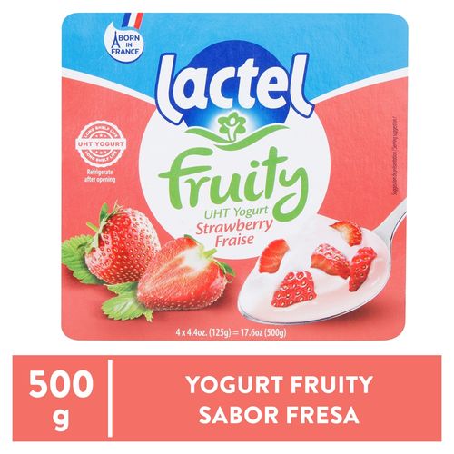 Lactel Yogurt Fresa 4pack 125gr