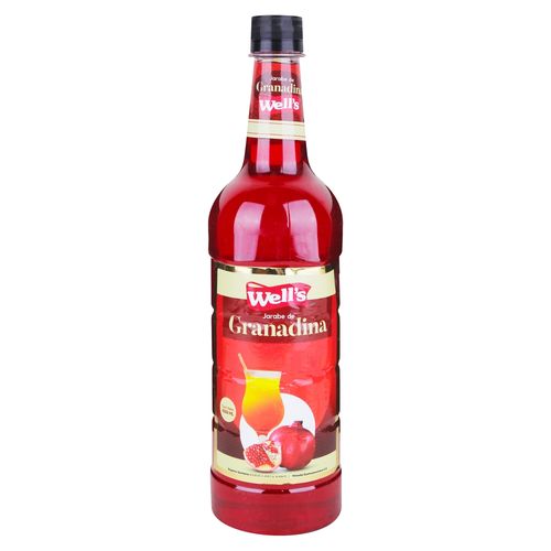 Jarabe De Granadina Wells 1000Ml