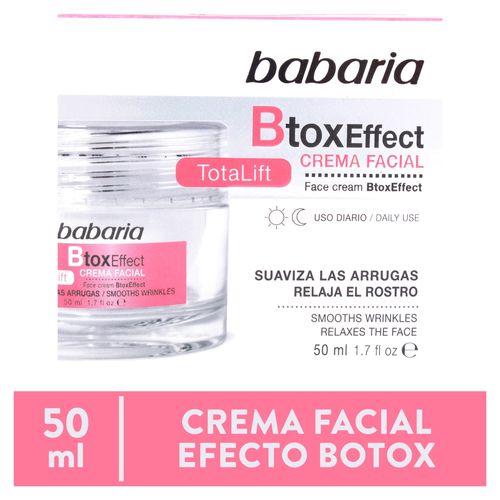Crema Facial Babaria Botox 50Ml