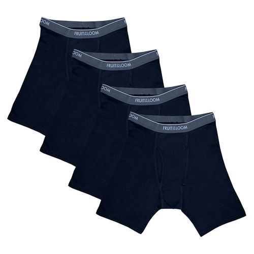 Boxer Fruit Of The Loom Gris Negro S