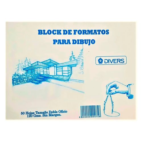 Block de notas Divers tamaño oficio - 120 Uds