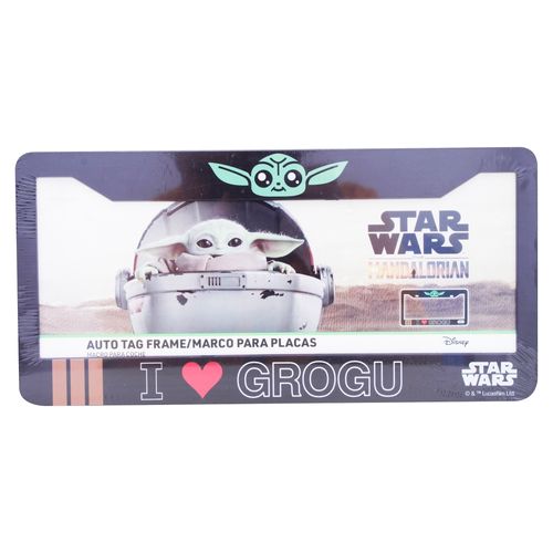 Porta placas Disney mandalorian star wars