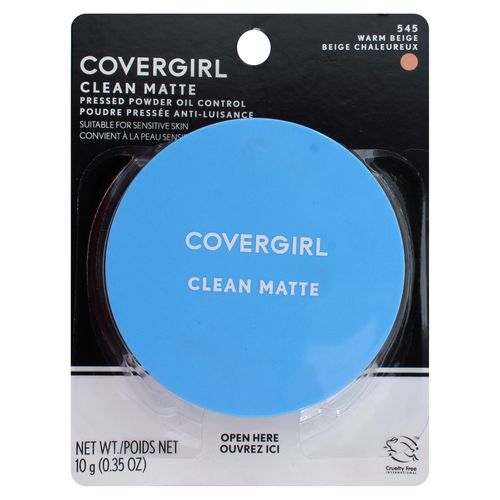 Polvo Compacto Covergirl Clean Pressed Powder Nor Skin Warm Beige