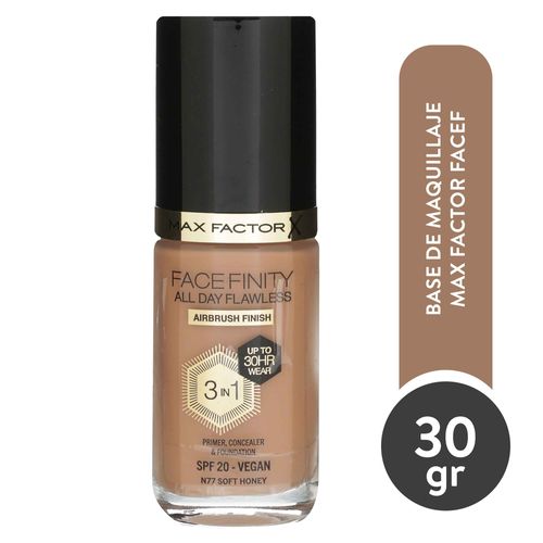 Base Max Factor face finity 3 in 1 soft honey - 30 ml