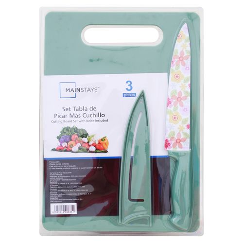 Set Mainstays de tabla para picar más cuchillo -  2 Pzas