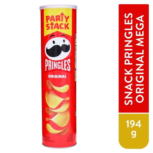 Snack Pringles, Megastack Original - 194g