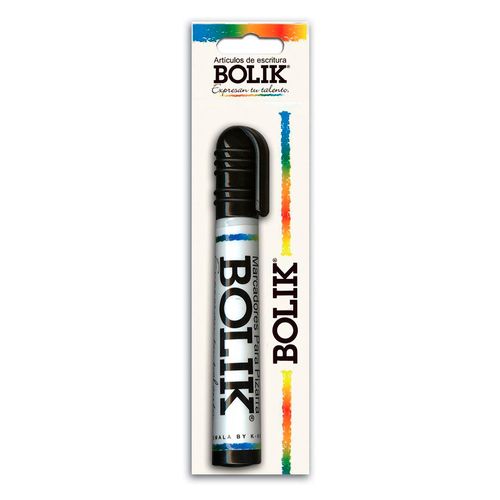 Marcador Bolik para pizarra negro