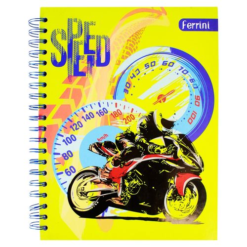Cuaderno Ferrini de 5 materias rayado - 150 hojas