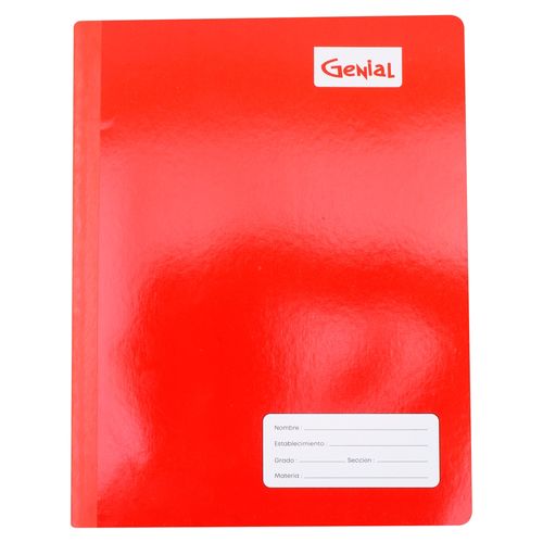 Cuaderno Genial cosido grande colores surtidos - 100 hojas