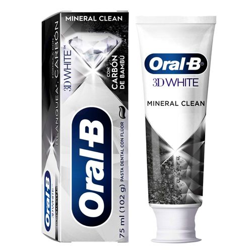 Pasta dental Oral-B 3D White Mineral Clean Fresh Mint, 75ml