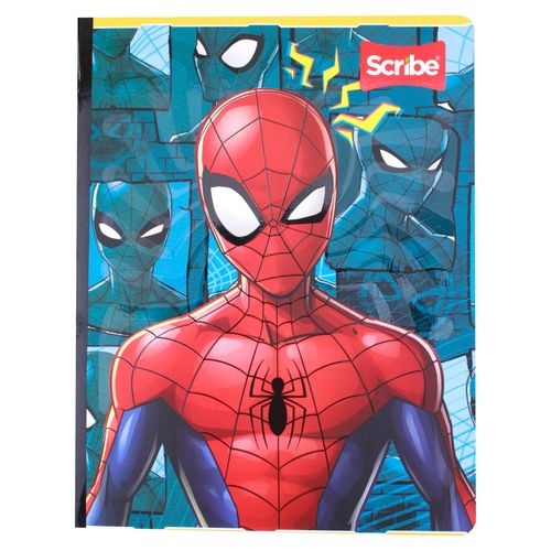 Cuaderno Scribe cosido grande rayado spiderman surtidos