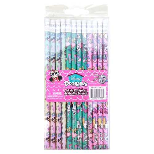 Lápices de grafito Pen + Gear con diseños doorables -12 Uds
