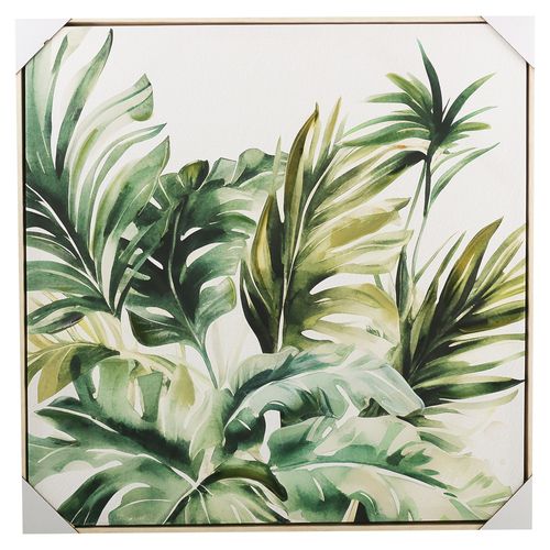 Arte enmarcado Home Trends diseño de hojas surtido -60 cm 376