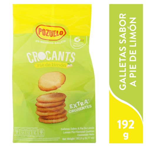 Galleta Pozuelo Crocants Pielimon 192 G
