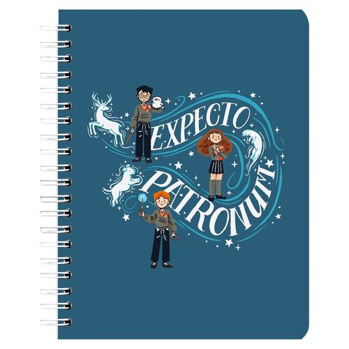 Cuaderno Harry Potter espiral stay together  - 100 hojas