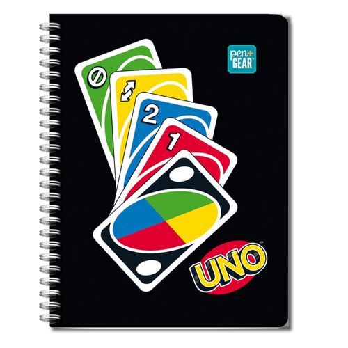 Cuaderno Pen + Gear espiral uno negro - 100 hojas