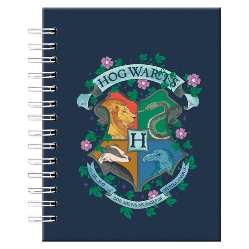 Cuaderno Harry Potter espiral multimaterias - 150 hojas