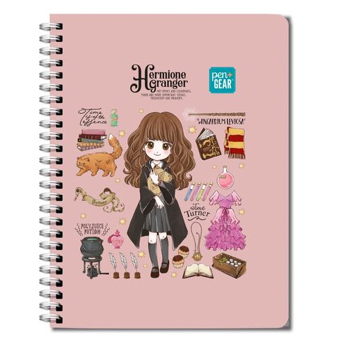 Cuaderno Pen + Gear harry potter espiral multimateria - 180 hojas