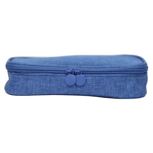 Cartuchera Pen + Gear blanda azul