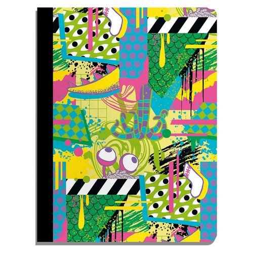 Cuaderno Disney cosido pasta sólida diseños coloridos pixar 1 - 100 hojas