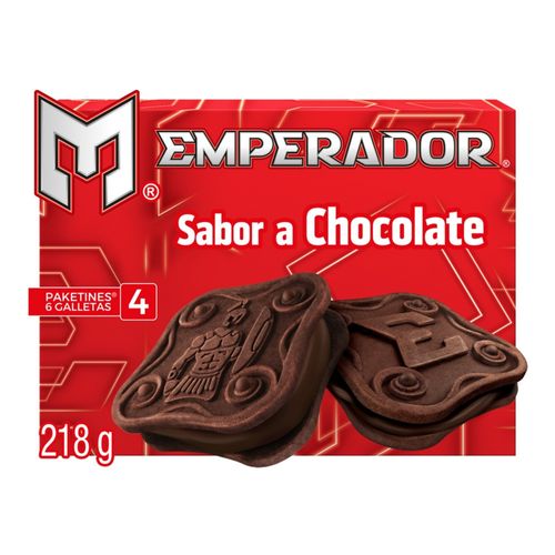 Galleta Emperador Chocolate Pack - 218 g