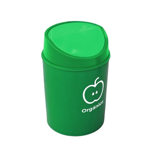 Basurero Guateplast Swing Recicla Orgánico - 20 L