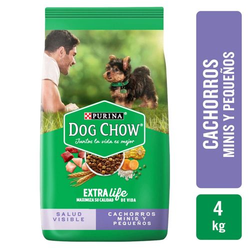 Alimento Perro Adulto Purina Dog Chow Minis y Pequeños -4kg