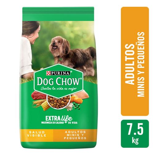 Alimento Perro Adulto Purina Dog Chow Minis y Pequeños -7.5kg