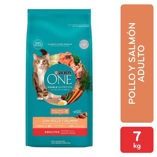 Alimento One Adulto Salmón 7kg