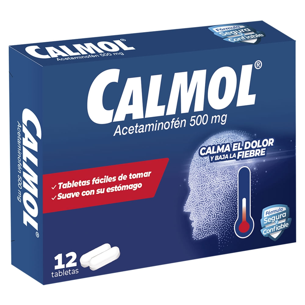 Comprar Calmol 500 Mg 12 Tabletas | Walmart Guatemala - Maxi Despensa ...