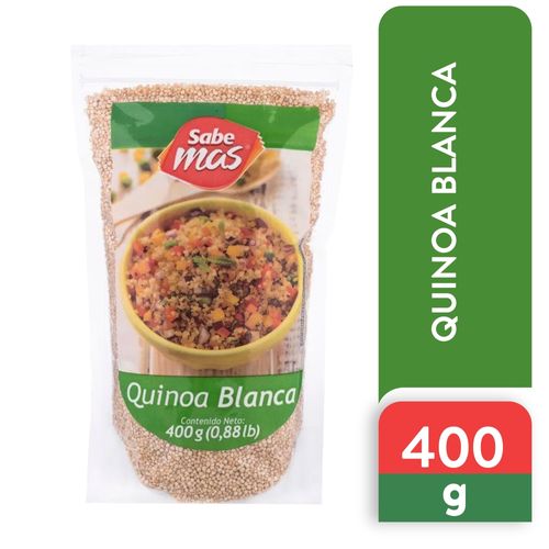 Quinoa Sabemas Blanca Con Cierre Hermético - 400 g