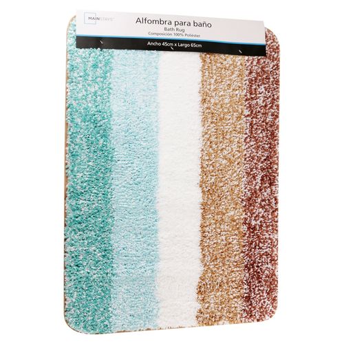 Alfombra para baño Mainstays de microfibra  45 x 65 cm