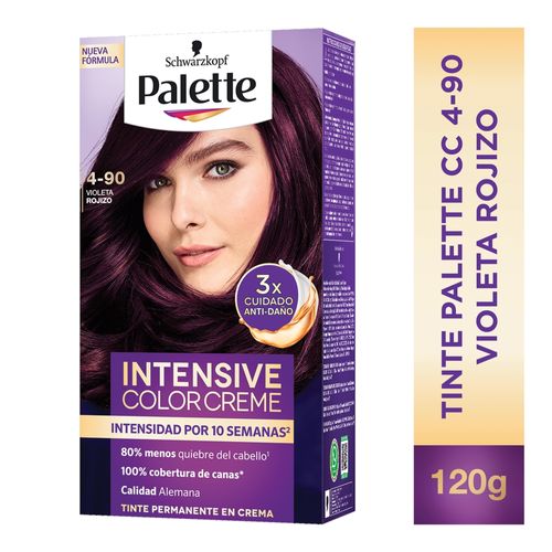Tinte Palette cc 4-90 Violeta Rojizo Kit
